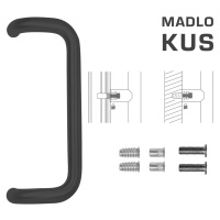 FT - MADLO kód K38 Ø 32 mm SP ks 350 mm, Ø 32 mm, 382 mm