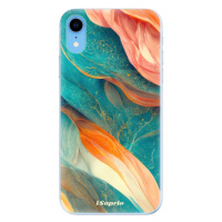 Odolné silikónové puzdro iSaprio - Abstract Marble - iPhone XR
