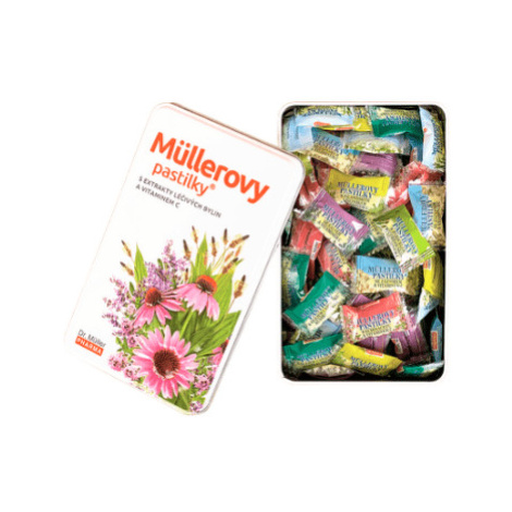 MÜLLEROVE Pastilky darčeková zmes s bylinnými extraktmi a vitamínom C 200 g
