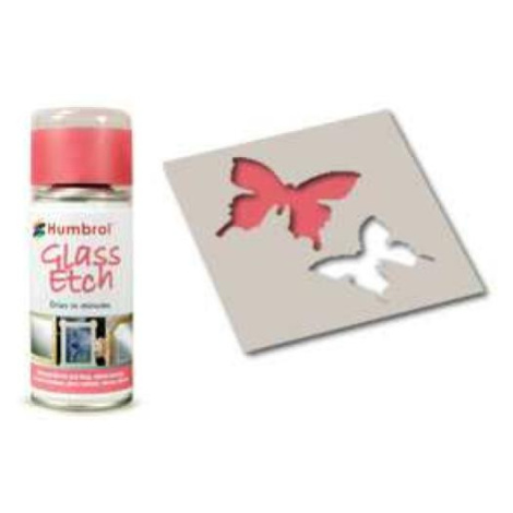 Humbrol sprej na sklo AD7701 - Glass Etch Pink