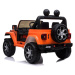 mamido  Elektrické autíčko Jeep Wrangler Rubicon 4x4 oranžové