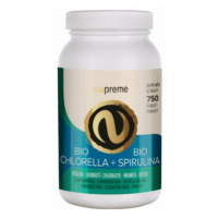 NUPREME Bio chlorella + spirulina 750 tabliet