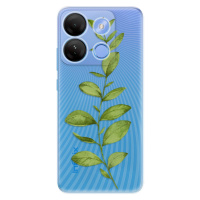 Odolné silikónové puzdro iSaprio - Green Plant 01 - Infinix Smart 7