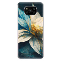 Odolné silikónové puzdro iSaprio - Blue Petals - Xiaomi Poco X3 Pro / X3 NFC