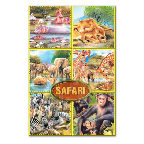 Dohány rozprávkové kocky mix safari 603-4 DOHÁNY