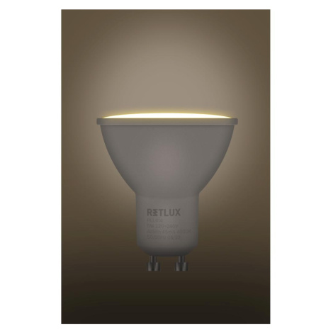 RLL 414 GU10 bulb 5W CW RETLUX