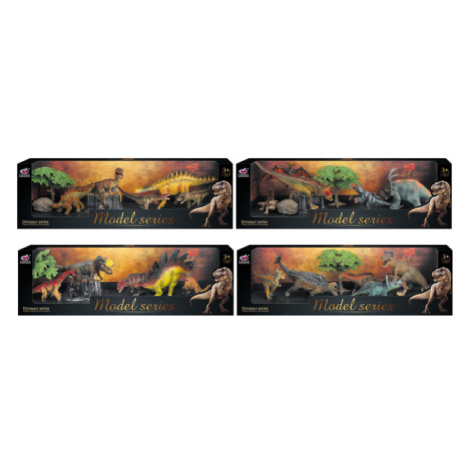 Dinosaurí svet - Set dinosaurích figúrok Q1 4 druhy
