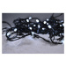 Solight LED vonkajšia vánočná reťaz, 200 LED, 20m + 5m, 8 funk., časovač, IP44, 6500K