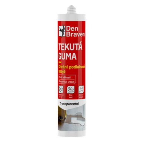 Tekutá guma DEN BRAVEN transparentná 280ml