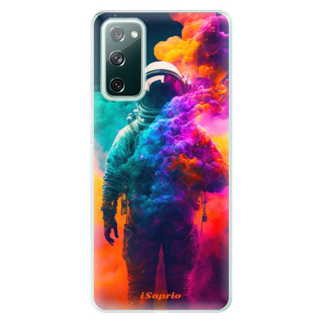 Odolné silikónové puzdro iSaprio - Astronaut in Colors - Samsung Galaxy S20 FE