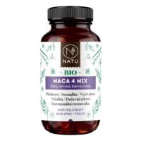 NATU BIO Maca 4 Mix 120 kapslí