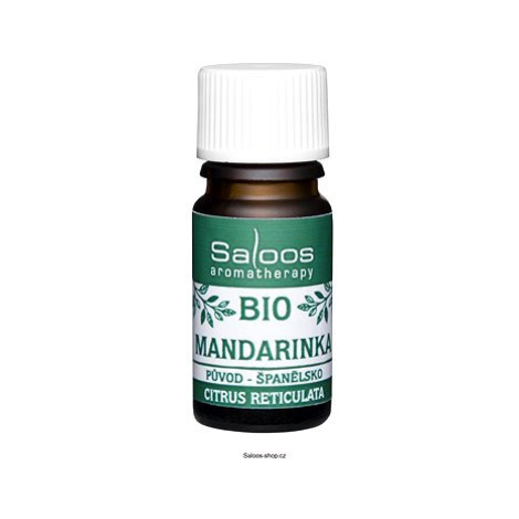 Saloos 100 % BIO prírodný esenciálny olej Mandarínka 5 ml
