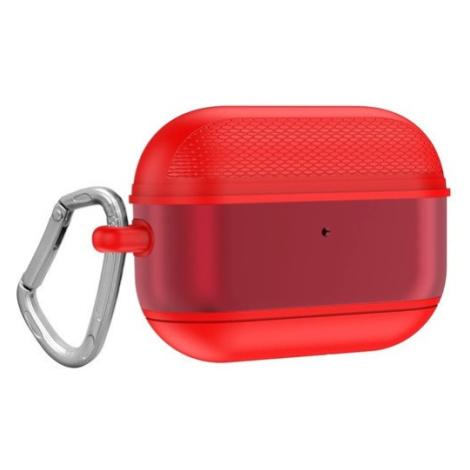 Držiak na nabíjačku slúchadiel Bluetooth, silikónový, karabínka, kompatibilný s Apple AirPods Pr