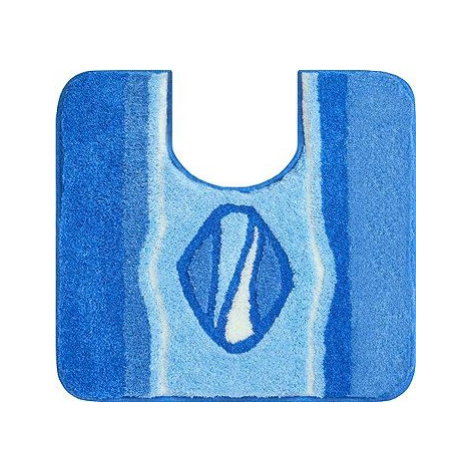 GRUND JEWEL WC predložka s výrezom 55 × 50 cm, modrá
