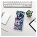 Odolné silikónové puzdro iSaprio - Leaves on Blue - OnePlus 8 Pro