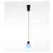Bover Drop S/01L závesné LED svietidlo sklo, modrá
