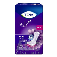 TENA Lady Normal Night inkontinenčné vložky pre ženy 10 ks