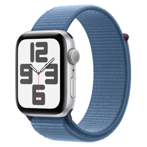 Apple Watch SE 44mm Silver Aluminium Sport Loop