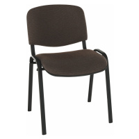 Kancelárska stolička, hnedá, ISO NEW