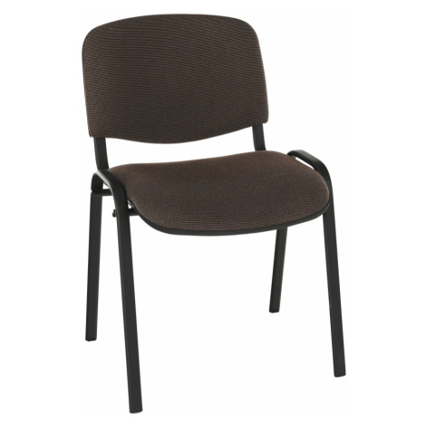 Kancelárska stolička, hnedá, ISO NEW