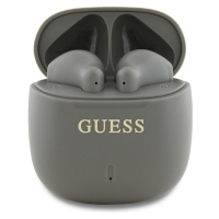 Guess Printed Classic Logo TWS Bezdrôtové Slúchadlá Taupe