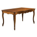 Estila Luxusný barokový jedálenský stôl Pasiones obdĺžnikového tvaru z dreveného masívu s vyrezá