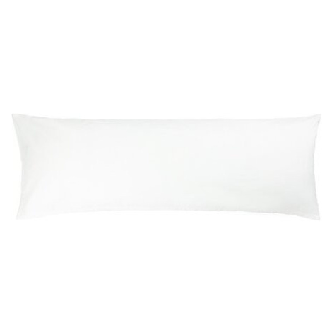Bellatex Obliečka na relaxačný vankúš biela, 55 x 180 cm