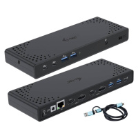 I-tec USB 3.0 / USB-C / Thunderbolt Dual Display Docking Station + PD 100W