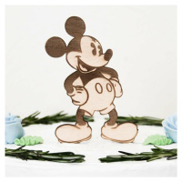 Drevená figúrka na tortu - Mickey mouse