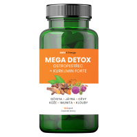 MOVIT ENERGY Mega Detox Pestrec + Kurkumín FORTE 60 kapsúl