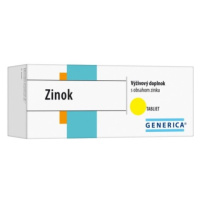 GENERICA Zinok 25 mg 90 tabliet