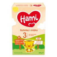 HAMI 3 Batoľacie mlieko od uk. 12. mesiaca 600 g