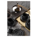 Čierne šálky v súprave 12 ks na espresso 75 ml – Kütahya Porselen