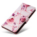 Diárové puzdro na Samsung A14 5G A146 Marble Bronze Book kvety