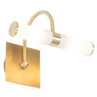 Klasické nástenné svietidlo zlaté IP44 2-svetlo - Bath Arc