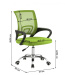 Kancelárska stolička DEX 4 NEW Zelená,Kancelárska stolička DEX 4 NEW Zelená