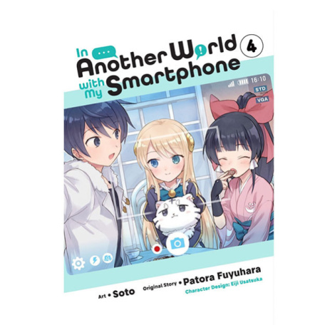 Yen Press In Another World with My Smartphone 4 (Manga)