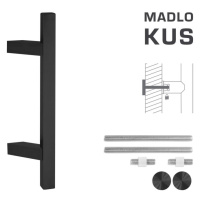 FT - MADLO kód 831Z 25x25 mm UN ks CIM - čierna matná (FNO) 210 mm 25x25 mm