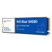 WD BLUE SSD NVMe 250GB PCIe SN580, Gen4, (R:4000, W:2000MB/s)