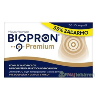 BIOPRON 9 Premium na zachovanie správnej črevnej flóry, 30+10cps