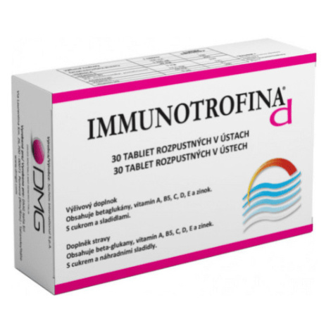 IMMUNOTROFINA D rozpustné tablety v ústach s cukrom a sladidlami 24 tabliet