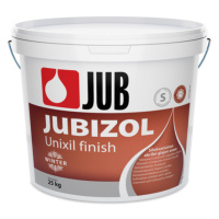 JUBIZOL Unixil finish winter S - siloxanová dekotarívna hladená omietka 25 kg zr. 1,5mm - biely