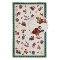 Zelený koberec s vianočným motívom 50x80 cm Green Christmas – Villeroy&Boch