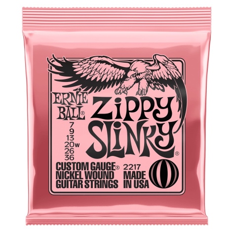 Ernie Ball 2217 Nickel Wound Zippy Slinky