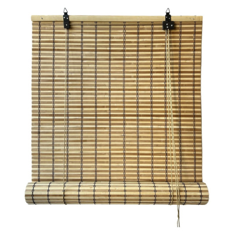 Bambusová roleta v prírodnej farbe 120x160 cm Java – Gardinia