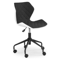 Kancelárska stolička Dorie čierna/biela