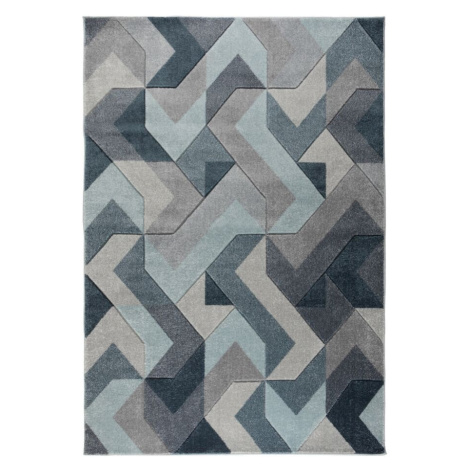 Kusový koberec Hand Carved Aurora Denim Blue Rozmery koberca: 160x230 Flair Rugs