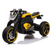 mamido Detská elektrická motorka Future žltá
