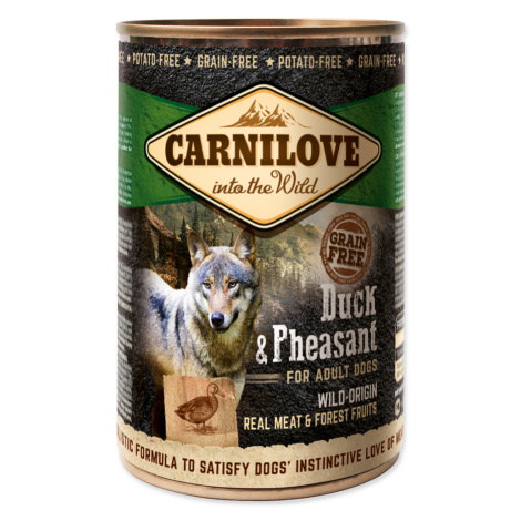 CARNILOVE WILD MEAT DUCK AND PHEASANT 400G (294-111199) Brit