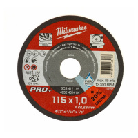 MILWAUKEE Rezný kotúč PRO+ SCS 41/115 × 1 mm 200 ks